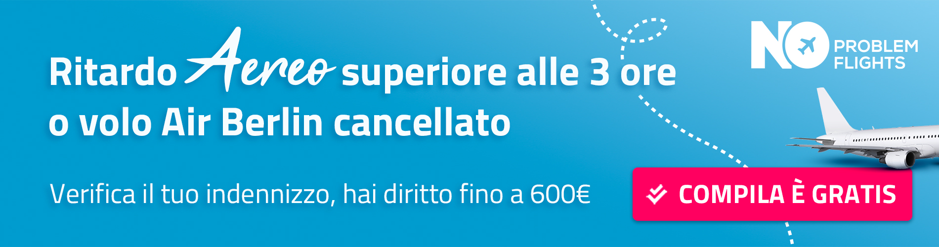Volo Air Berlin cancellato | No Problem Flights